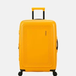 Reiskoffers^American Tourister Dashpop reiskoffer 67 cm golden yellow