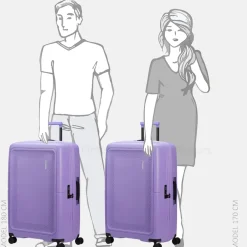 Reiskoffers^American Tourister Dashpop reiskoffer 77 cm violet purple