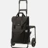 Boodschappentrolleys^Andersen Komfort Shopper Senta Stoel boodschappentrolley zwart
