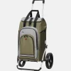 Boodschappentrolleys^Andersen Royal Shopper Hydro 2.0 boodschappentrolley kaki
