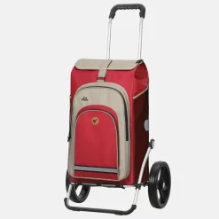 Boodschappentrolleys^Andersen Royal Shopper Hydro 2.1 boodschappentrolley rood
