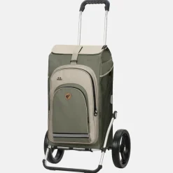 Boodschappentrolleys^Andersen Royal Shopper Hydro 2.0 boodschappentrolley grijs