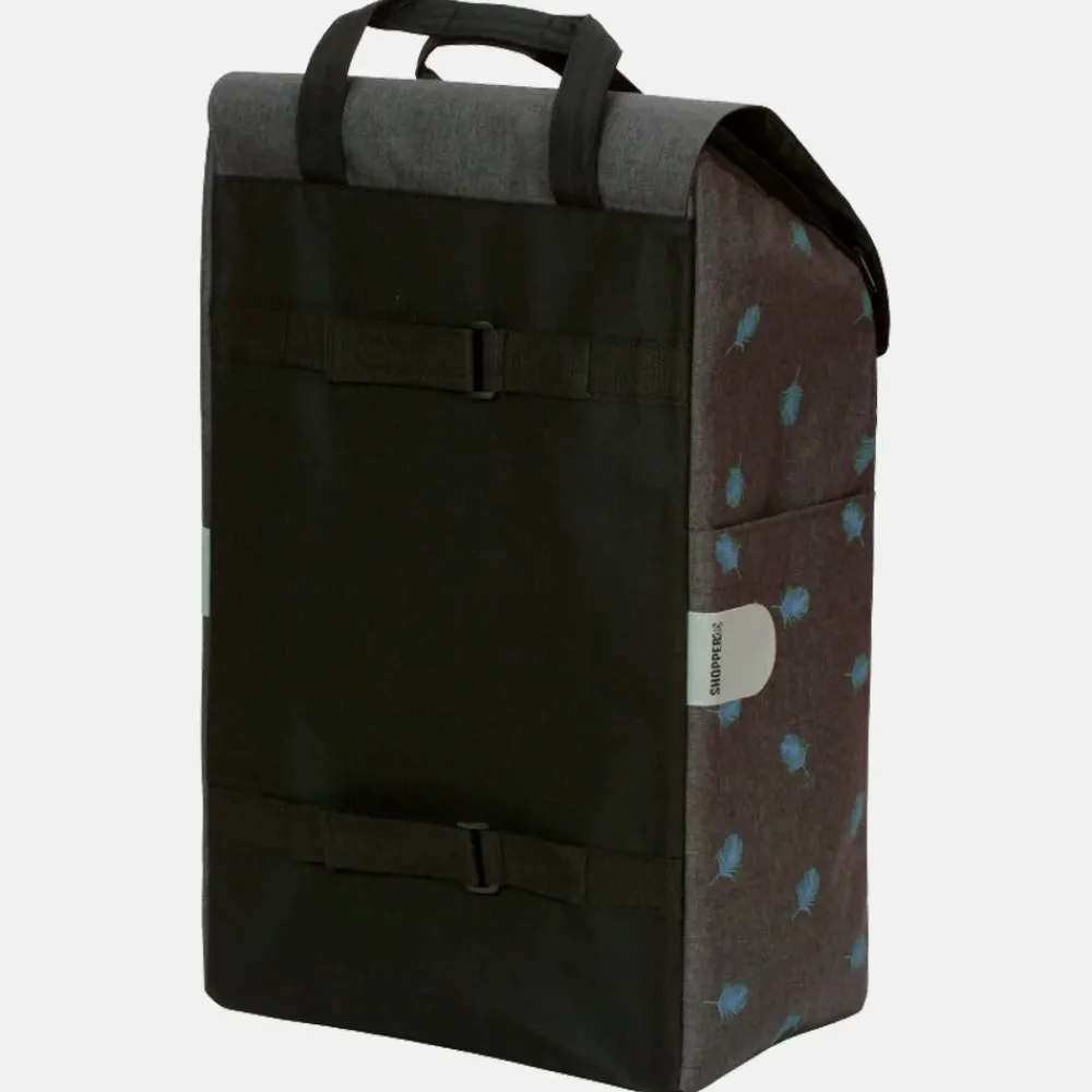 Boodschappentrolleys^Andersen Royal shopper Ivar (kogellager) boodschappentrolley anthracite
