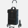 Boodschappentrolleys^Andersen royal shopper Janne boodschappentrolley blauw