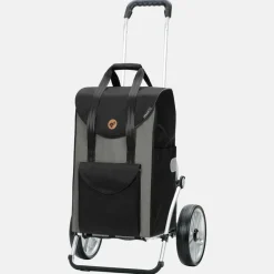 Boodschappentrolleys^Andersen Royal Shopper Senta boodschappentrolley grey