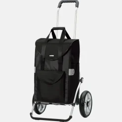 Boodschappentrolleys^Andersen Royal Shopper Senta (kogellager) boodschappentrolley Black