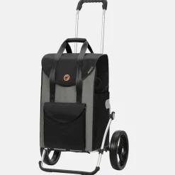 Boodschappentrolleys^Andersen Royal Shopper Senta boodschappentrolley grijs