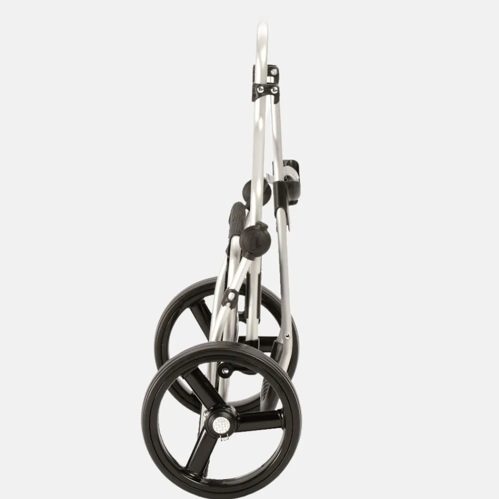 Boodschappentrolleys^Andersen Royal Shopper Senta boodschappentrolley zwart