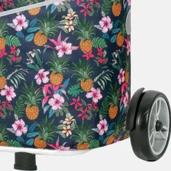 Boodschappentrolleys^Andersen Unus shopper boodschappentrolley ananas bloem