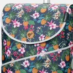 Boodschappentrolleys^Andersen Unus shopper boodschappentrolley ananas bloem