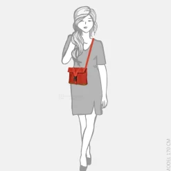Crossbody Tassen^Aunts and Uncles Japan crossbody tas goji berry