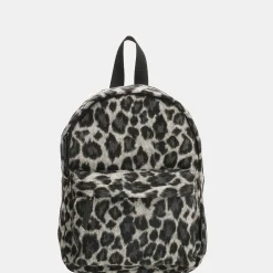 Kinderrugzakken | Kinderschooltassen^Beagles Ariany leopard kinderrugzak zwart/grijs