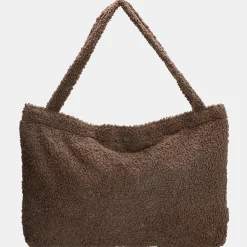 Shoppers^Beagles Ariany teddy shopper XL donker taupe -- OUD