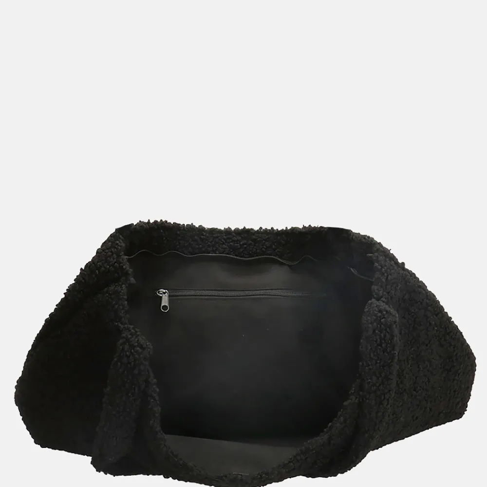 Shoppers^Beagles Ariany teddy shopper XL zwart