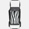 Boodschappentrolleys^Beagles boodschappentrolley zebra print