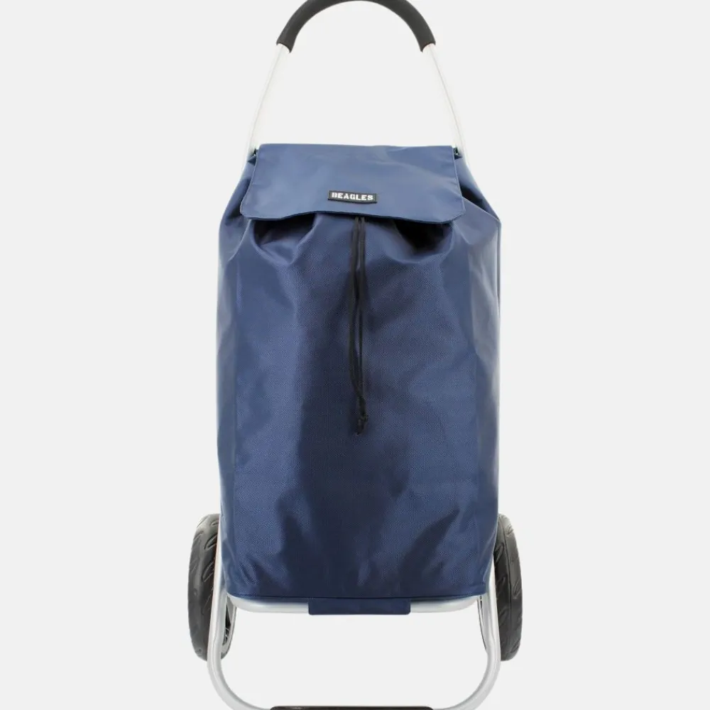 Boodschappentrolleys^Beagles boodschappentrolley blauw