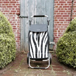 Boodschappentrolleys^Beagles boodschappentrolley zebra print