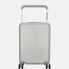 Handbagage Koffers^Beagles handbagage koffer 55 cm zilver