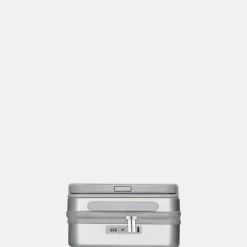 Handbagage Koffers^Beagles handbagage koffer 55 cm zilver
