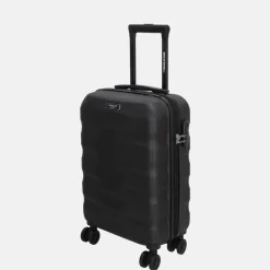 Handbagage Koffers^Beagles Orginals Go Travel handbagage koffer 54 cm zwart