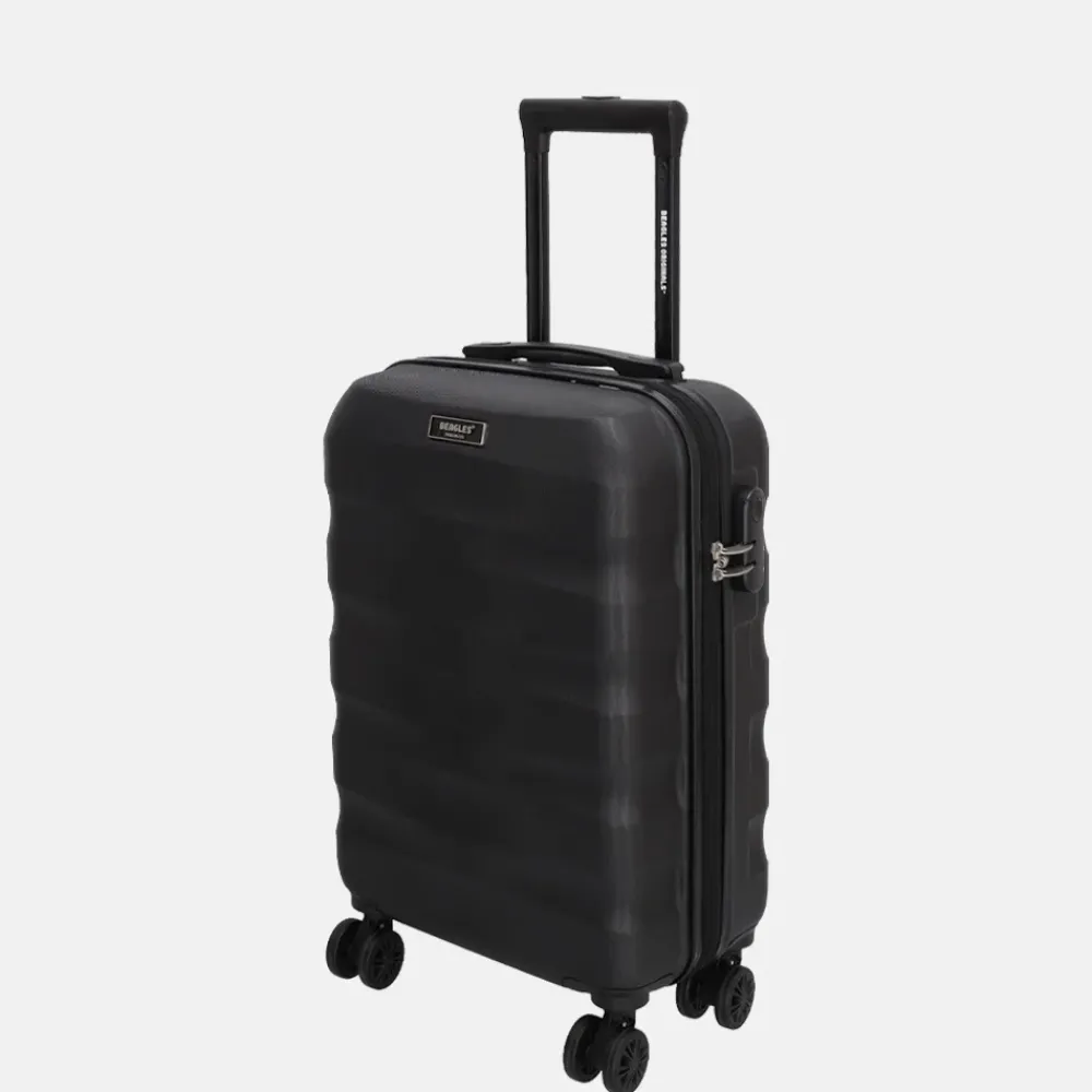 Handbagage Koffers^Beagles Orginals Go Travel handbagage koffer 54 cm zwart