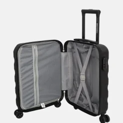Handbagage Koffers^Beagles Orginals Go Travel handbagage koffer 54 cm zwart