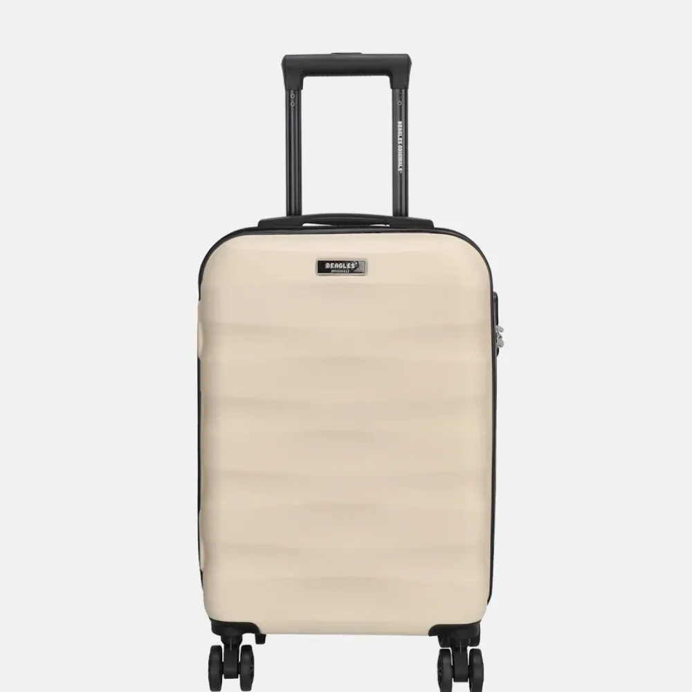 Handbagage Koffers^Beagles Originals Go Travel handbagage koffer 54 cm beige