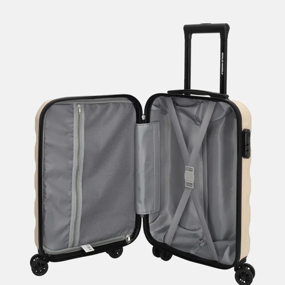 Handbagage Koffers^Beagles Originals Go Travel handbagage koffer 54 cm beige