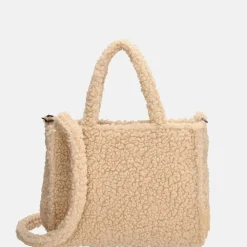Handtassen^Beagles Teddy Navarra handtas M beige