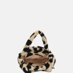 Handtassen^Beagles Teddy Navarra handtas XS luipaard beige