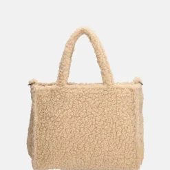 Handtassen^Beagles Teddy Navarra handtas M beige