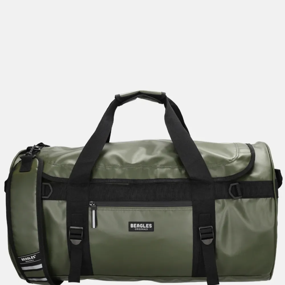 Handbagage Tassen | Weekendtassen^Beagles weekendtas/rugzak olijfgroen