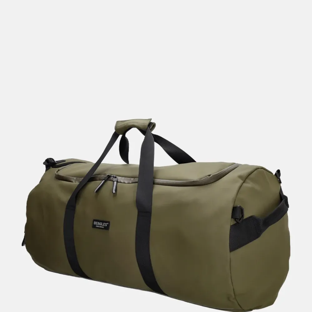 Handbagage Tassen | Weekendtassen^Beagles weekendtas/rugzak olijfgroen