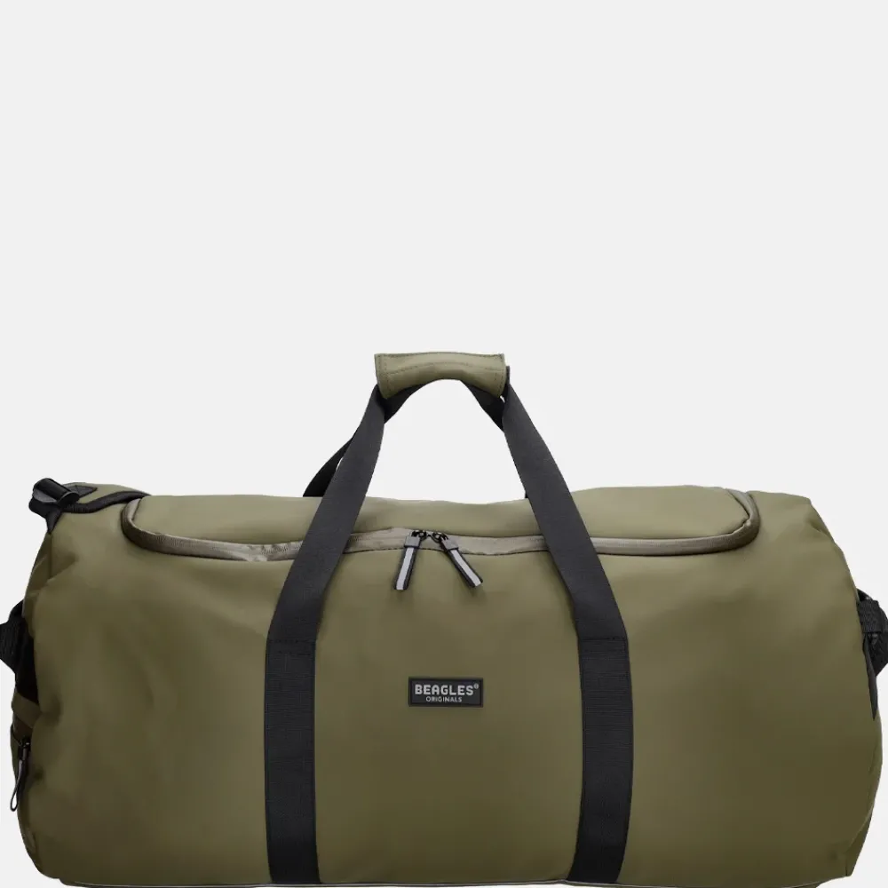 Handbagage Tassen | Weekendtassen^Beagles weekendtas/rugzak olijfgroen