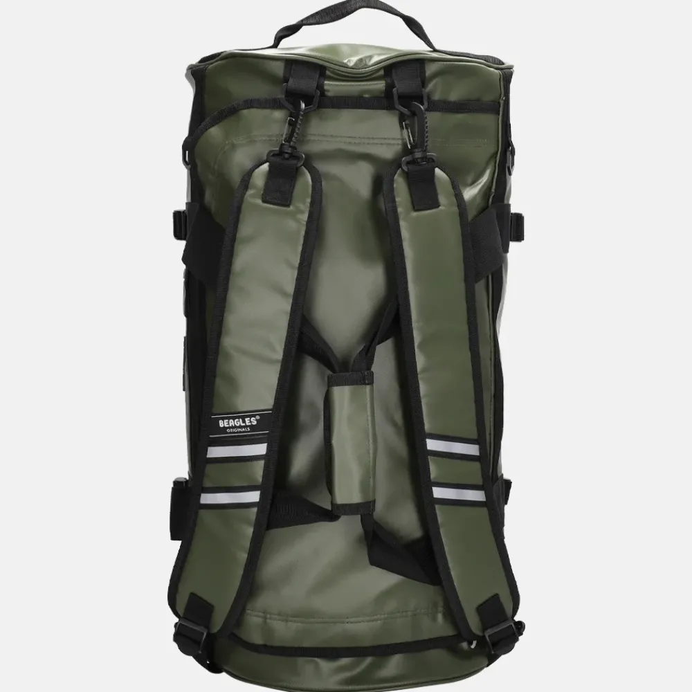 Handbagage Tassen | Weekendtassen^Beagles weekendtas/rugzak olijfgroen