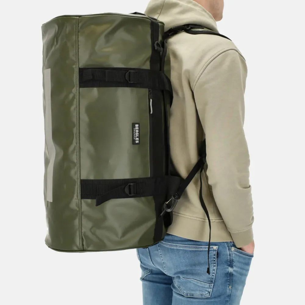 Handbagage Tassen | Weekendtassen^Beagles weekendtas/rugzak olijfgroen