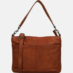 Schoudertassen^Bear Design Angelica schoudertas cognac