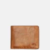 Heren Portemonnees^Bear Design billfold cognac