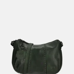 Crossbody Tassen^Bear Design crossbody tas studs green