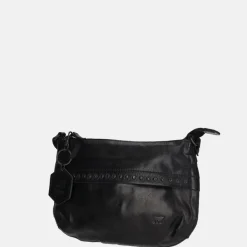 Crossbody Tassen^Bear Design crossbody tas studs black
