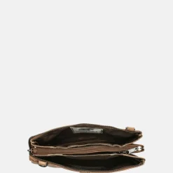 Crossbody Tassen^Bear Design crossbody tas taupe