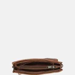 Crossbody Tassen^Bear Design crossbody tas cognac