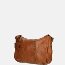 Crossbody Tassen^Bear Design crossbody tas studs cognac