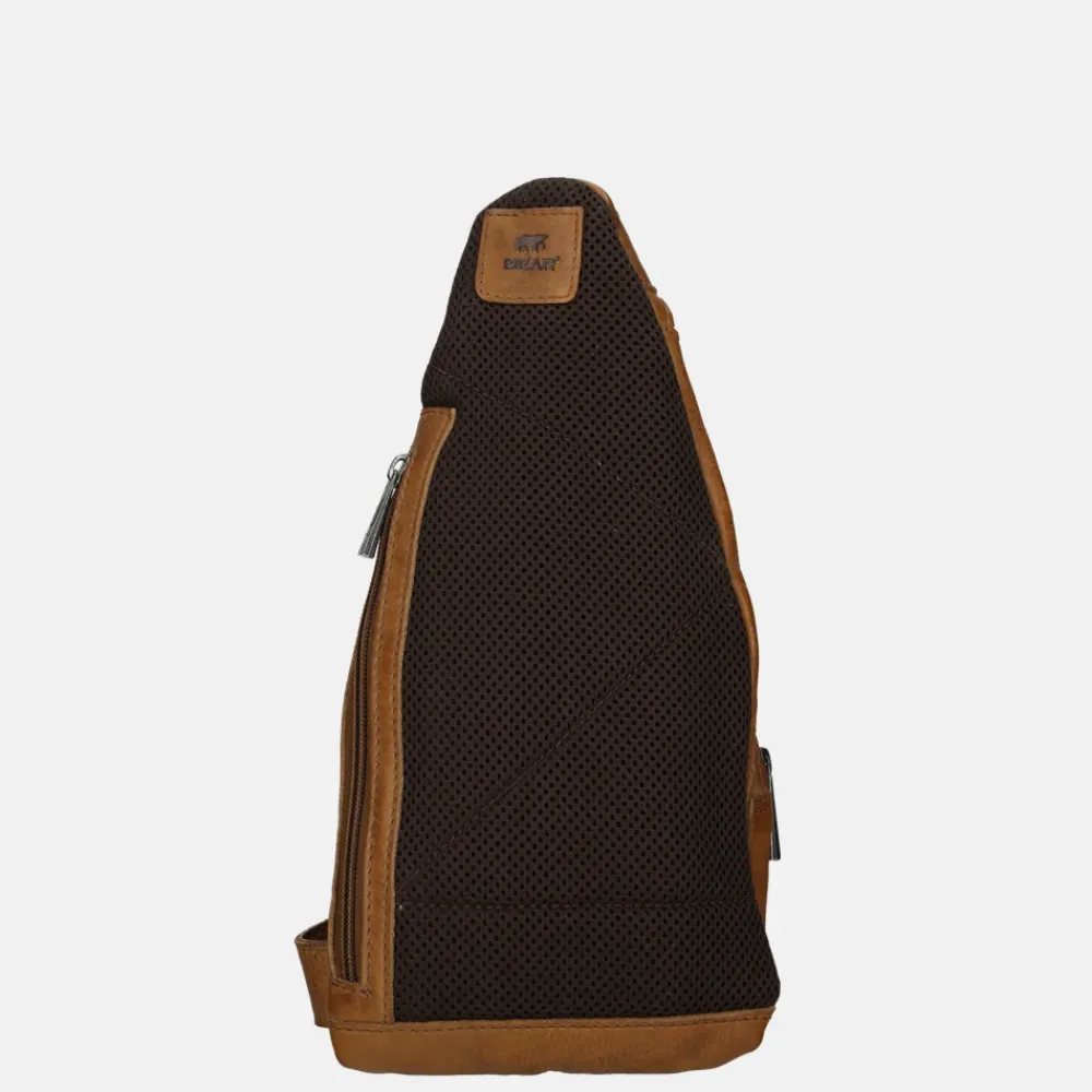 Crossbody Tassen^Bear Design crossbody tas cognac