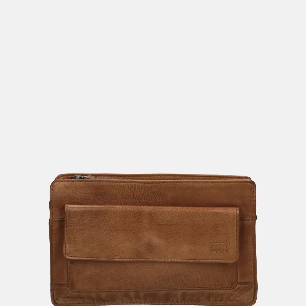 Crossbody Tassen^Bear Design crossbody tas cognac