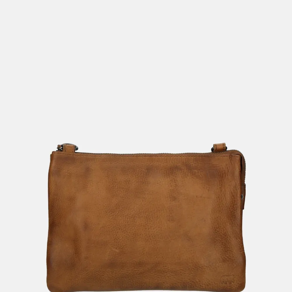 Crossbody Tassen^Bear Design crossbody tas cognac