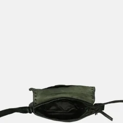 Crossbody Tassen^Bear Design crossbody tas studs green