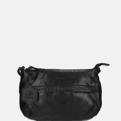 Crossbody Tassen^Bear Design crossbody tas studs black