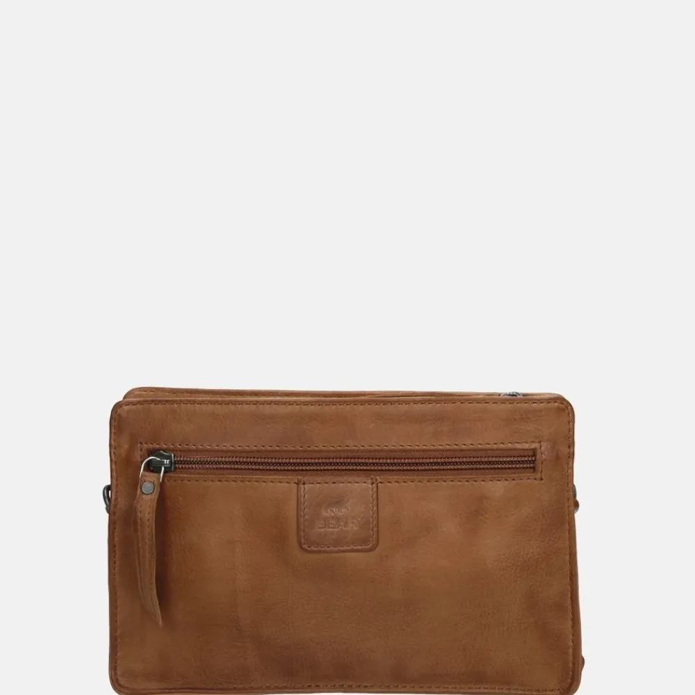 Crossbody Tassen^Bear Design crossbody tas cognac