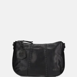 Crossbody Tassen^Bear Design crossbody tas studs black